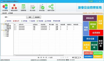 凌豪会员管理系统 官方版v1.0